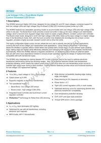 IW3662-01-QFN5 Datasheet Cover