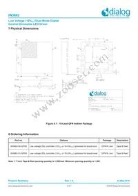 IW3662-01-QFN5 Datasheet Page 5