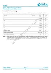 IW3989-30 Datasheet Page 4