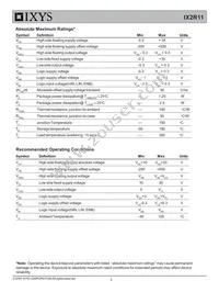 IX2R11S3T/R Datasheet Page 3