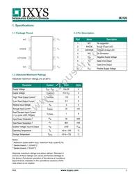 IX3120GESTR Datasheet Page 3