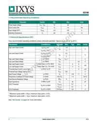 IX3180GSTR Datasheet Page 4