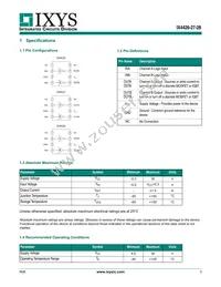 IX4426NTR Datasheet Page 3