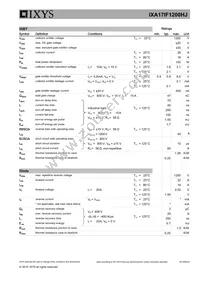 IXA17IF1200HJ Datasheet Page 2