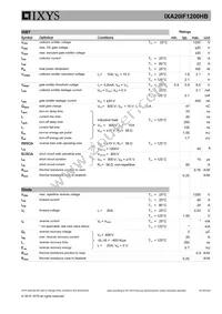 IXA20IF1200HB Datasheet Page 2