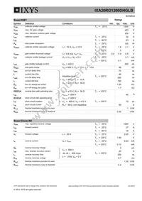 IXA20RG1200DHG-TUB Datasheet Page 3