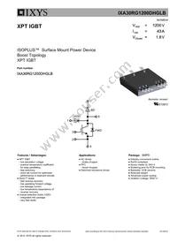 IXA30RG1200DHG-TUB Datasheet Cover