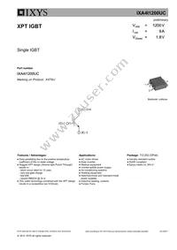 IXA4I1200UC-TRL Datasheet Cover