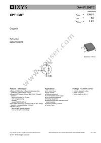 IXA4IF1200TC-TUB Datasheet Cover