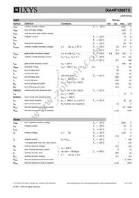 IXA4IF1200TC-TUB Datasheet Page 2