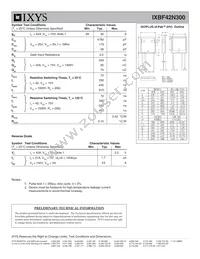 IXBF42N300 Datasheet Page 2
