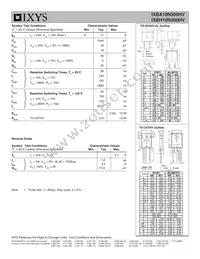 IXBH10N300HV Datasheet Page 2