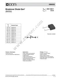 IXBOD2-05 Datasheet Cover