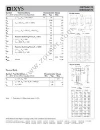 IXBT24N170 Datasheet Page 2
