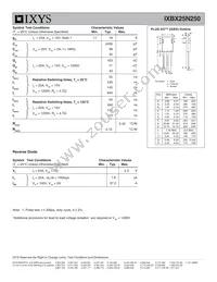 IXBX25N250 Datasheet Page 2