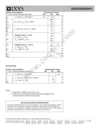 IXBX50N360HV Datasheet Page 2