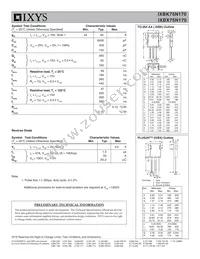 IXBX75N170 Datasheet Page 2