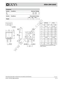 IXDA20N120AS-TUB Datasheet Page 2