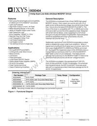 IXDD404SIA-16 Datasheet Cover