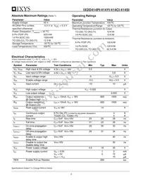 IXDD414SI Datasheet Page 2