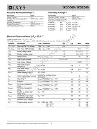 IXDD509D1T/R Datasheet Page 3
