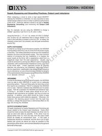 IXDE504SIAT/R Datasheet Page 12