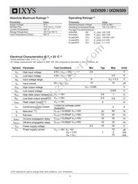 IXDN509D1T/R Datasheet Page 3