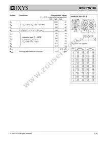 IXDN75N120 Datasheet Page 2