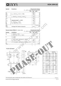 IXDR30N120 Datasheet Page 2