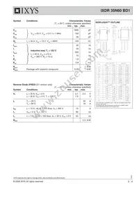 IXDR35N60BD1 Datasheet Page 2