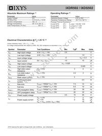 IXDS502D1B Datasheet Page 3