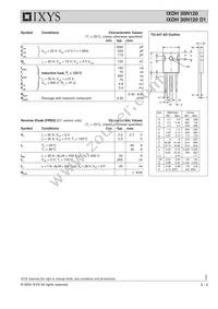 IXDT30N120 Datasheet Page 2