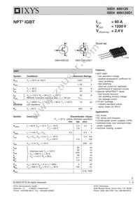 IXEH40N120D1 Datasheet Cover