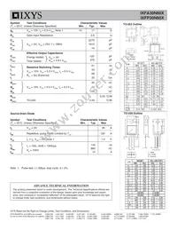 IXFA30N60X Datasheet Page 2