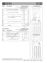 IXFA3N80 Datasheet Page 2