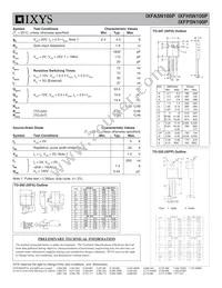 IXFA5N100P Datasheet Page 2