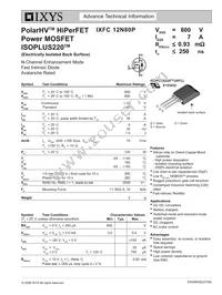 IXFC12N80P Datasheet Cover