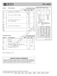 IXFC12N80P Datasheet Page 2