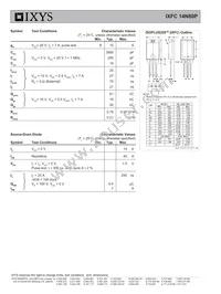 IXFC14N80P Datasheet Page 2