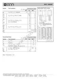 IXFC16N50P Datasheet Page 2