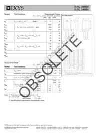 IXFC24N50Q Datasheet Page 2