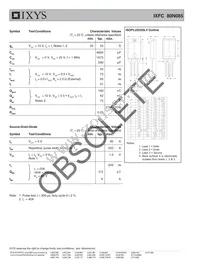IXFC80N085 Datasheet Page 2