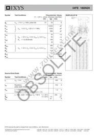 IXFE180N20 Datasheet Page 2