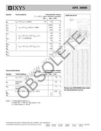 IXFE39N90 Datasheet Page 2