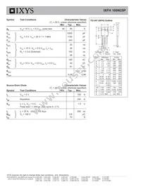 IXFH100N25P Datasheet Page 2