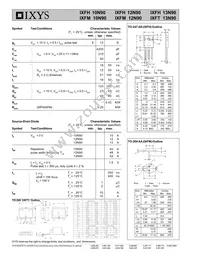 IXFH10N90 Datasheet Page 2