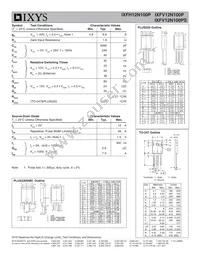 IXFH12N100P Datasheet Page 2