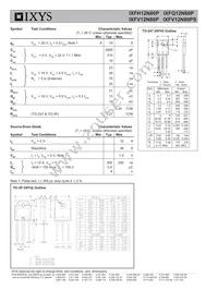 IXFH12N80P Datasheet Page 2