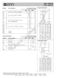 IXFH150N15P Datasheet Page 2