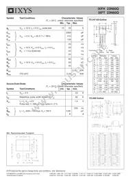 IXFH23N60Q Datasheet Page 2